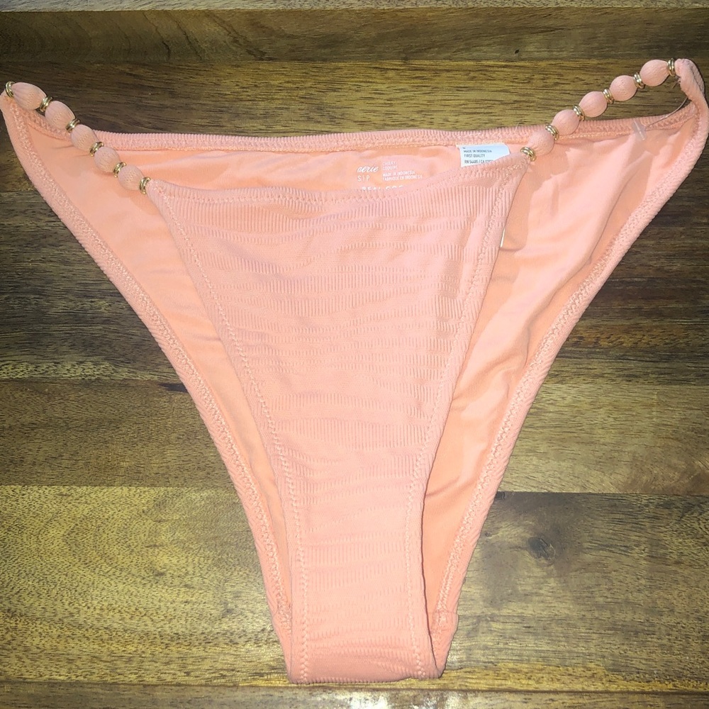 Aerie Coral bikinis Bottoms